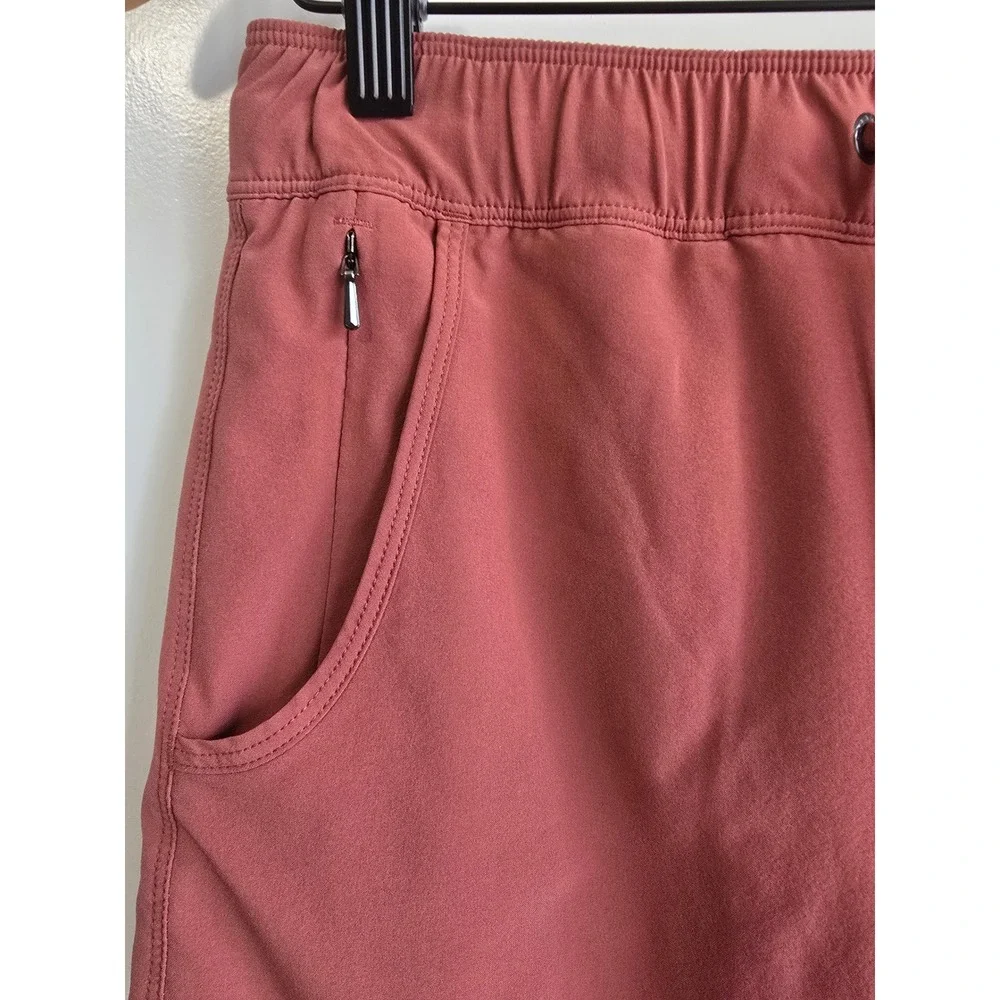 Patagonia Women Rosewood Pink Active Skort Hiking Travel Skirt with Liner Shorts - Picture 2 of 14